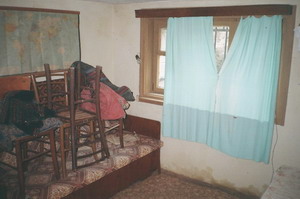 One of the rooms downstairs