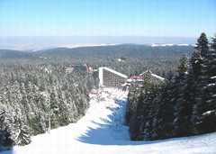 Lovely winter view from Borovets